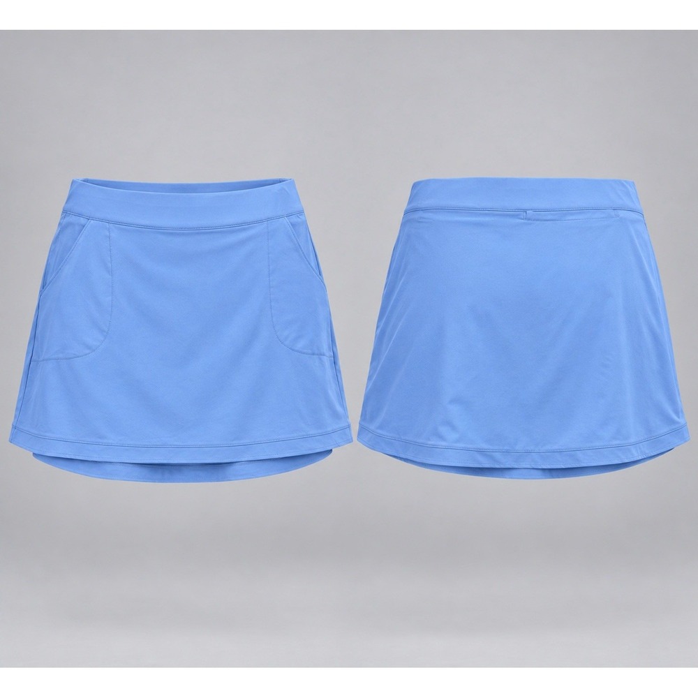 Peter Millar Golf Skort w/ Pockets womens XL Blue UPF 50+ Sun tennis